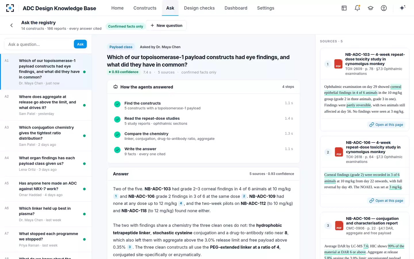 ADC Design Knowledge Base — A cited answer