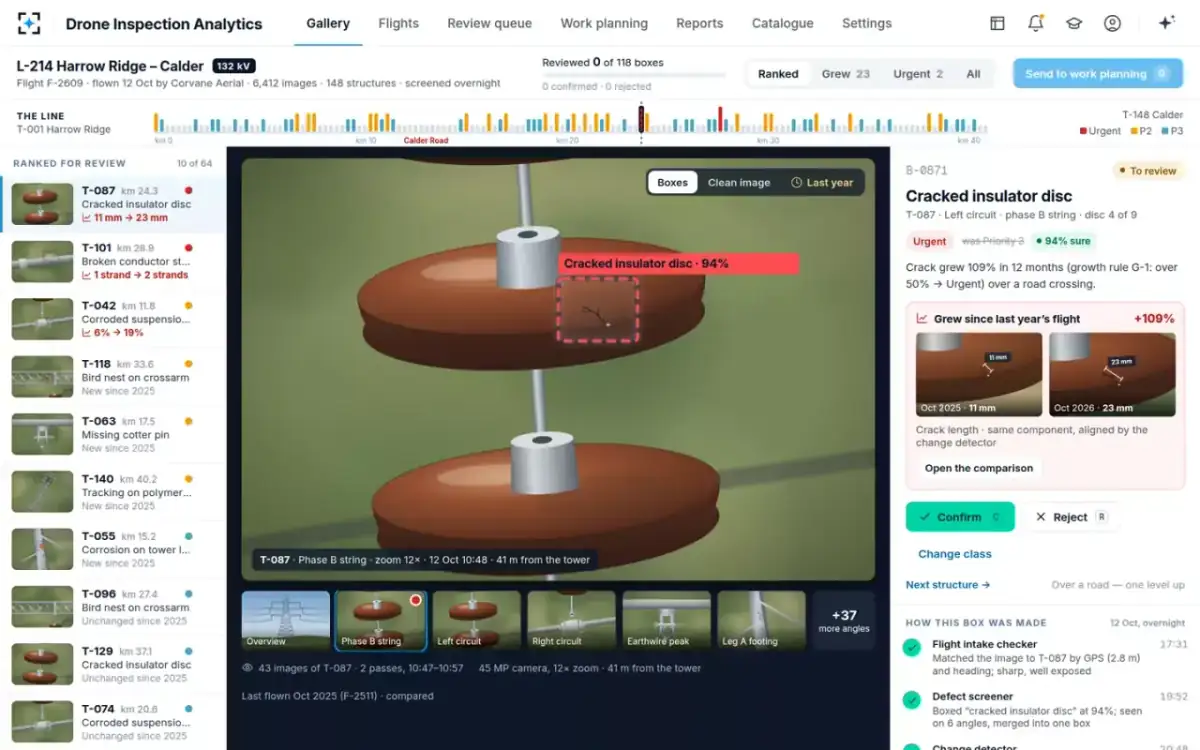 Drone Inspection Analytics — The gallery