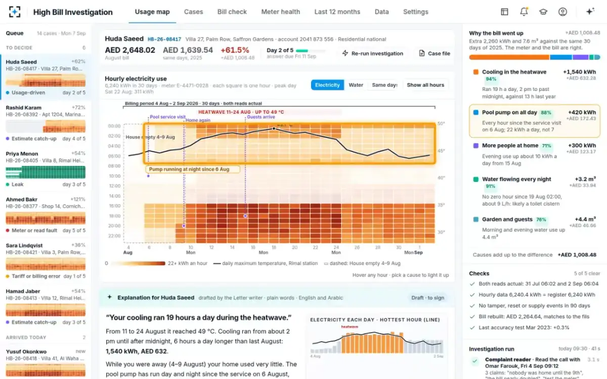 High Bill Investigation — The pool pump
