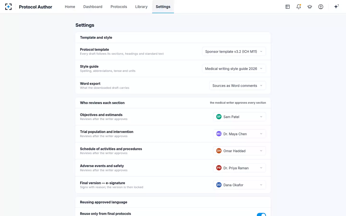 Protocol Author — Your rules