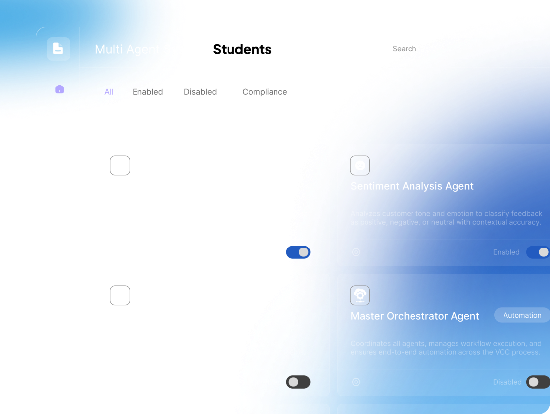 Multi Agent Feedback Intelligence